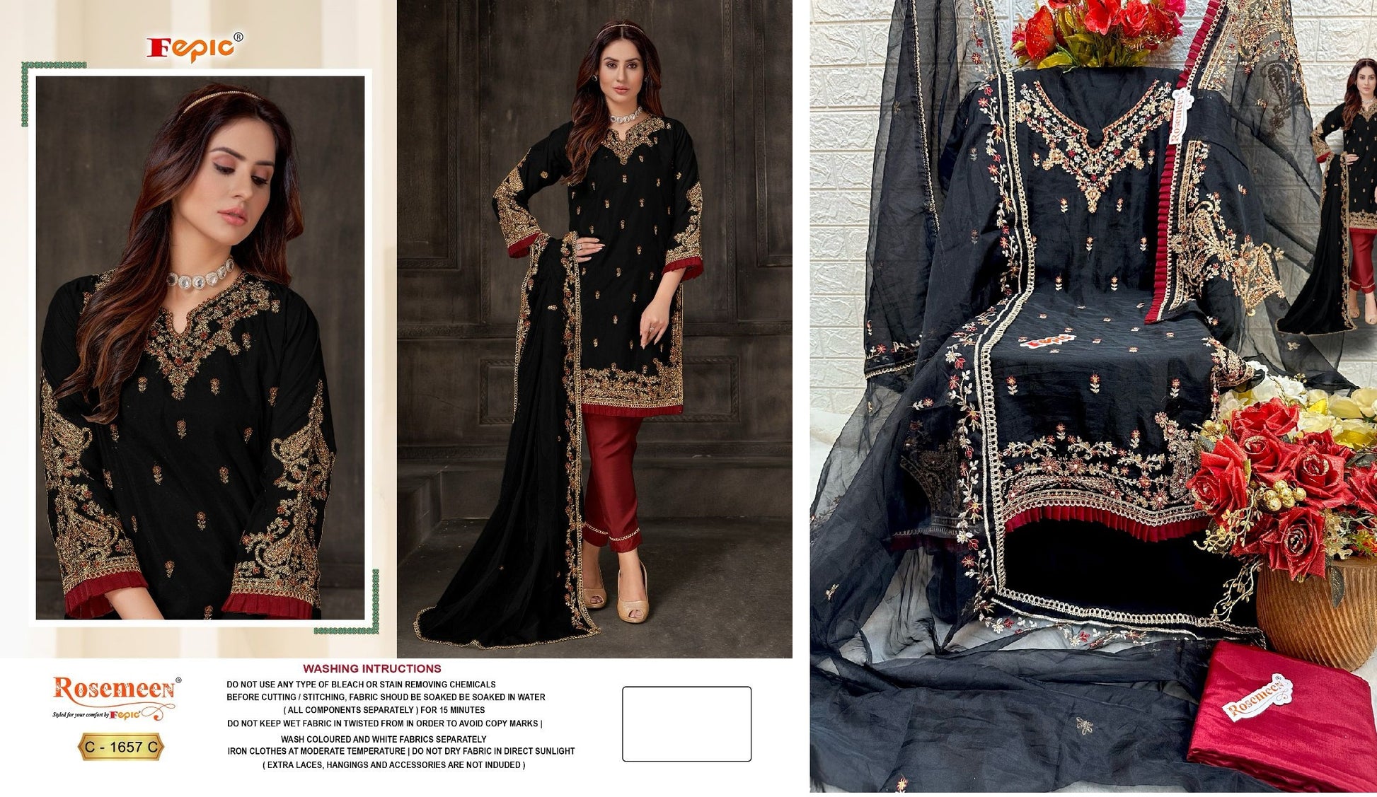 1657C Fepic Pakistani Salwar Suits