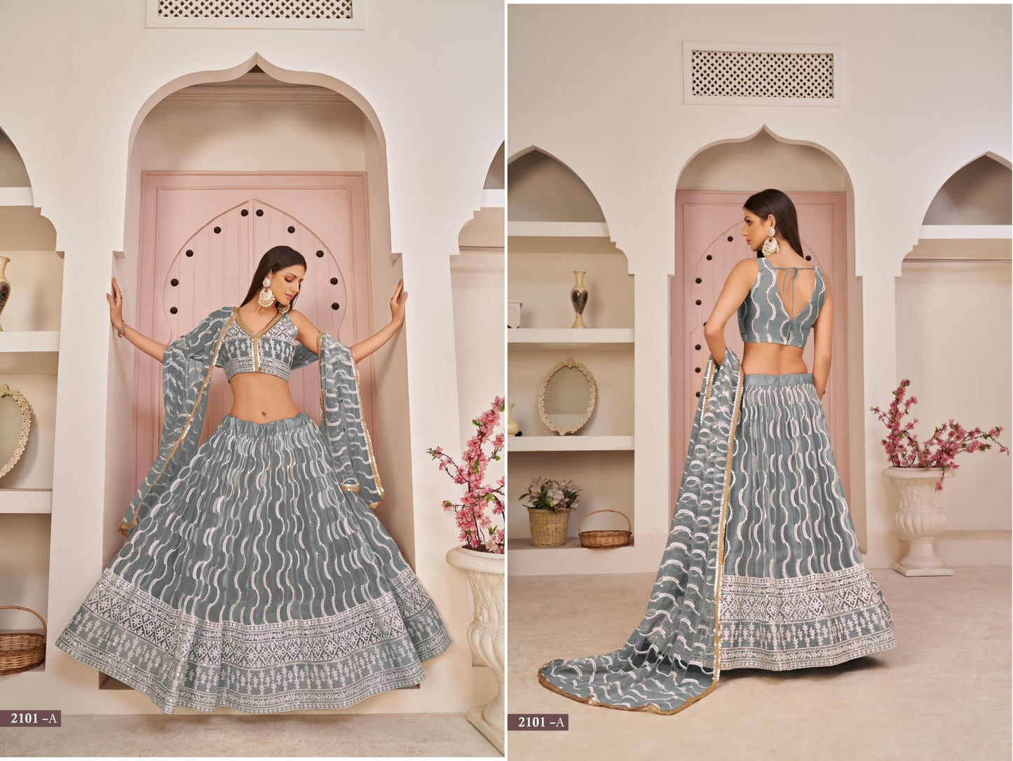 2101A Kelaya Vol 1 Narayani Fashion House Lehenga Choli