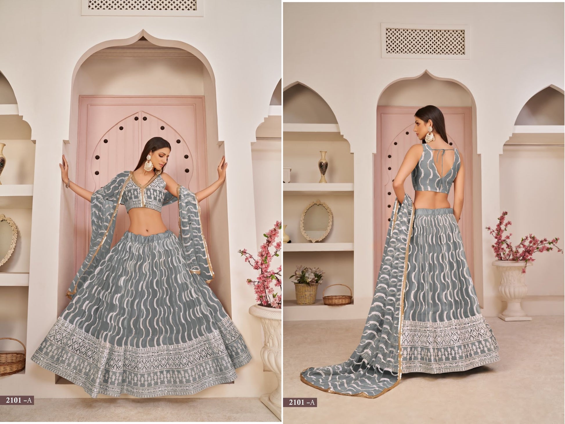 2101A Kelaya Vol 1 Narayani Fashion House Lehenga Choli