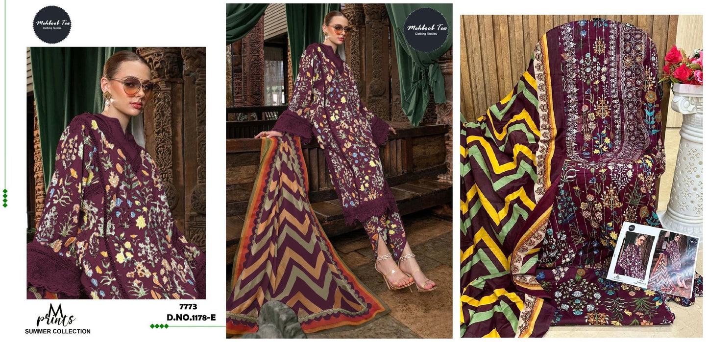 1178E Mehboob Tex Pakistani Salwar Suits