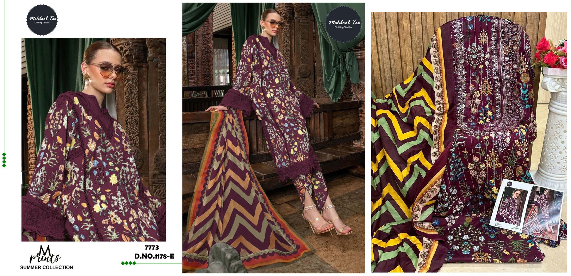 1178E Mehboob Tex Pakistani Salwar Suits