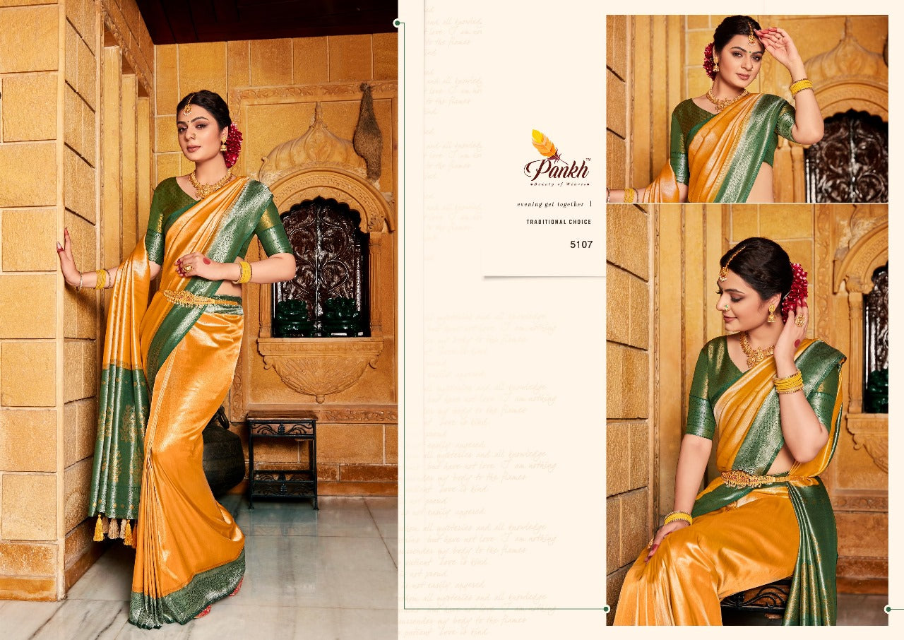 5107 Kashish Pankh Sarees