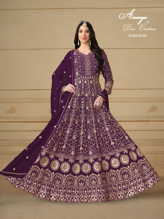8102 Twisha Aanaya 181 Dani Creation Pakistani Salwar Suits