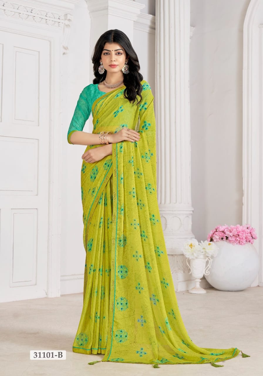 31101B Vanilla Vol 5 Ruchi Sarees