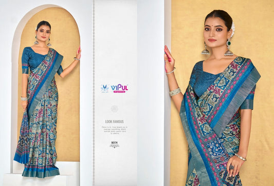 90174 Devsena Vipul Silk Sarees