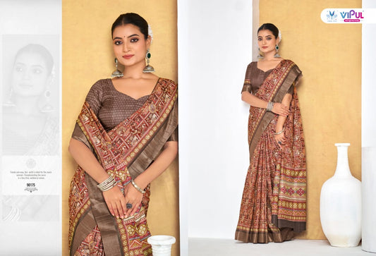 90175 Devsena Vipul Silk Sarees