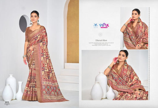 90179 Devsena Vipul Silk Sarees