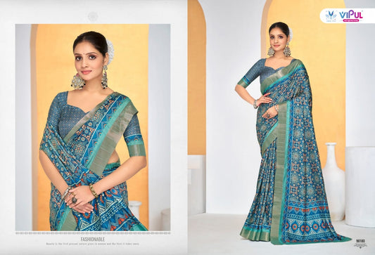 90180 Devsena Vipul Silk Sarees