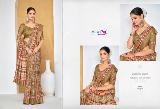 90182 Devsena Vipul Silk Sarees