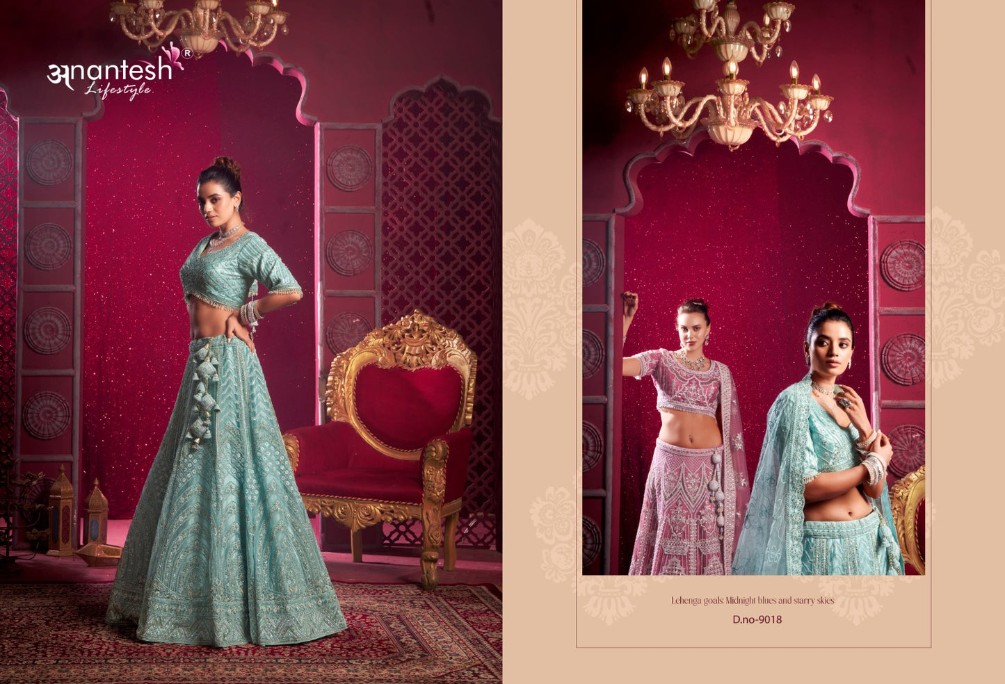 9018 Bridle Couture Vol 1 Anantesh Premium Net Readymade Lehenga Choli