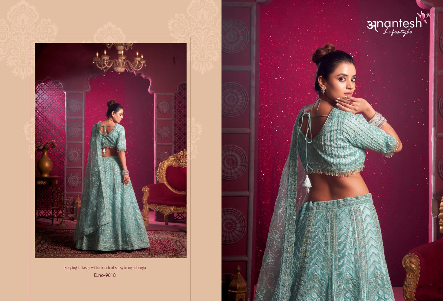 9018 Bridle Couture Vol 1 Anantesh Premium Net Readymade Lehenga Choli