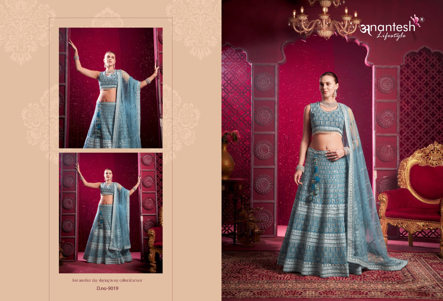 9019 Bridle Couture Vol 1 Anantesh Premium Net Readymade Lehenga Choli