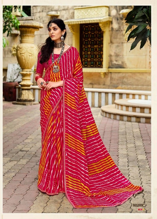 90209 Rangrez Vol 3 Vipul Chiffon Sarees