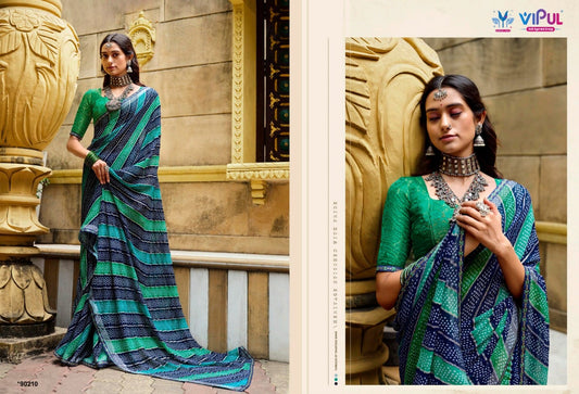 90210 Rangrez Vol 3 Vipul Chiffon Sarees
