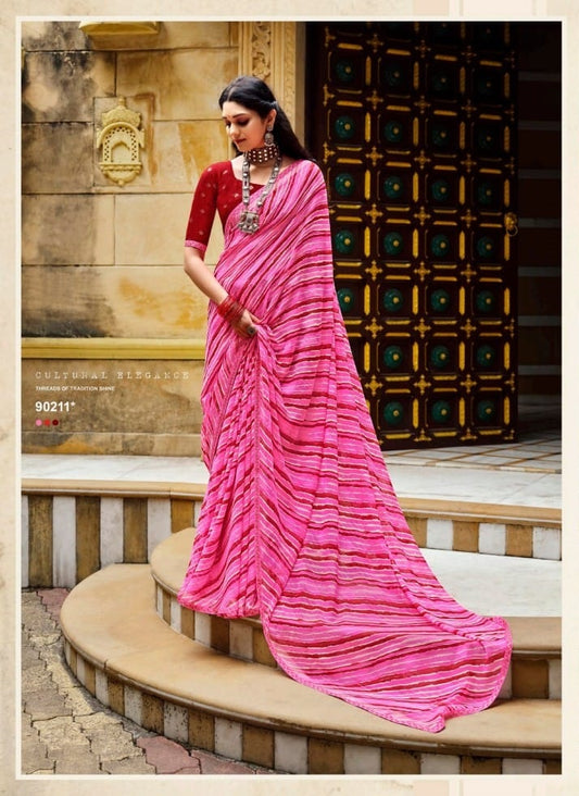 90211 Rangrez Vol 3 Vipul Chiffon Sarees
