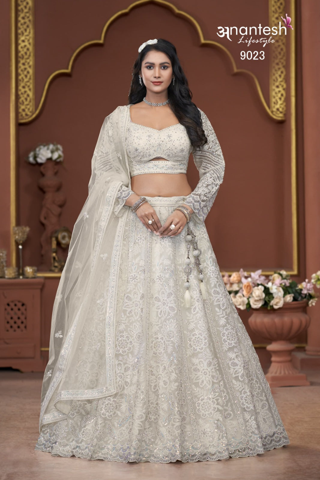 9023 Bridal Coulture 2025 Anantesh Premium Net Readymade Lehenga Choli