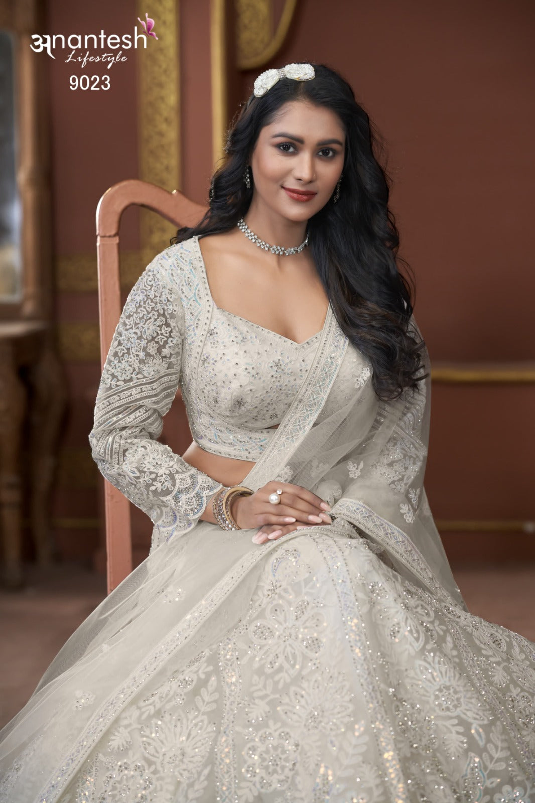 9023 Bridal Coulture 2025 Anantesh Premium Net Readymade Lehenga Choli