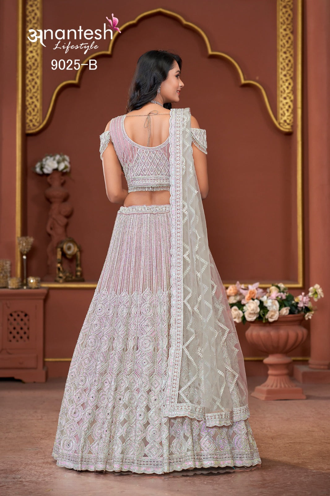 9025B Bridal Coulture 2025 Anantesh Premium Net Readymade Lehenga Choli