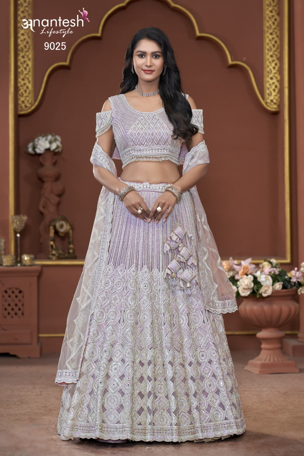 9025 Bridal Coulture 2025 Anantesh Premium Net Readymade Lehenga Choli