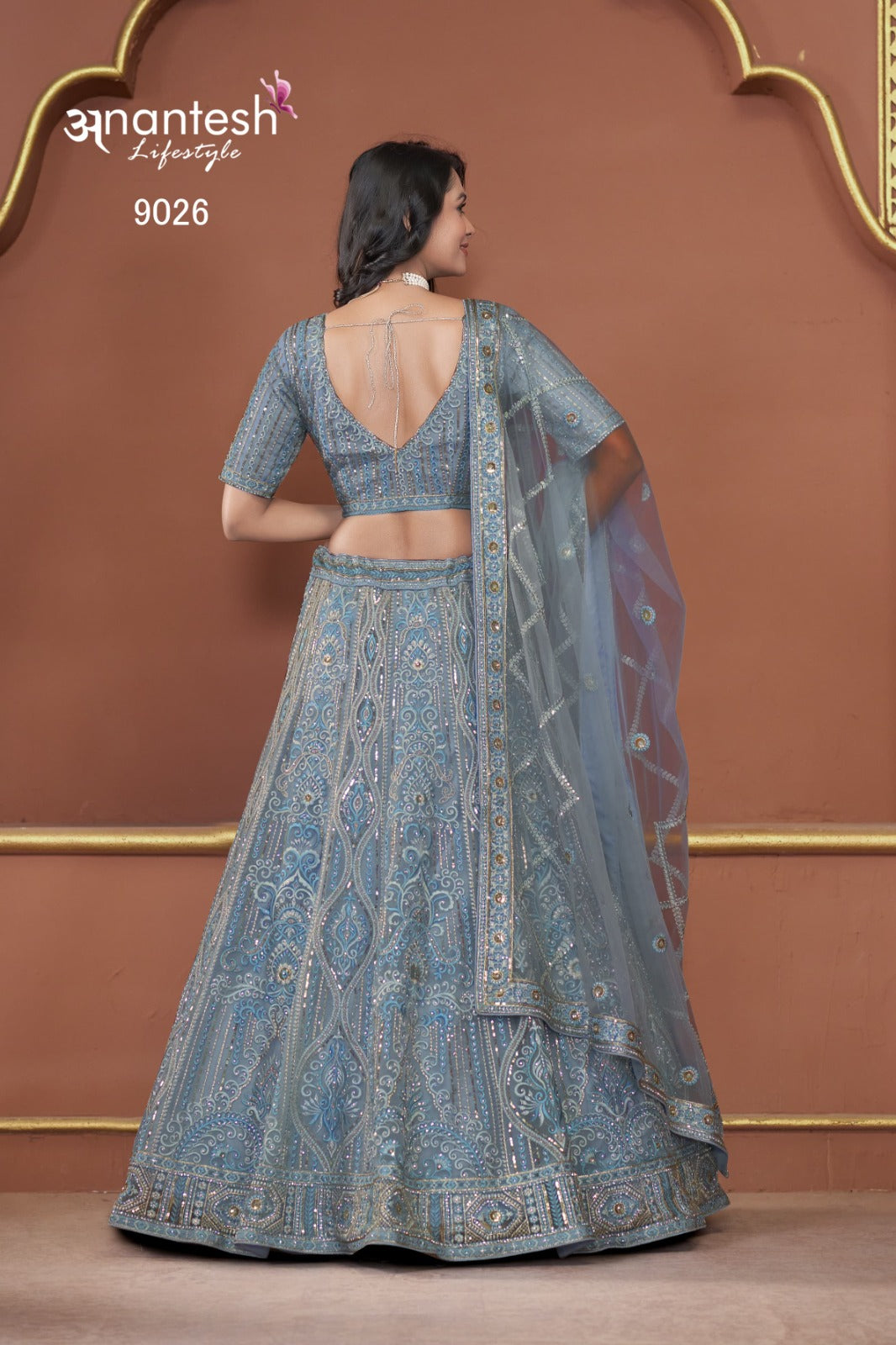 9026 Bridal Coulture 2025 Anantesh Premium Net Readymade Lehenga Choli
