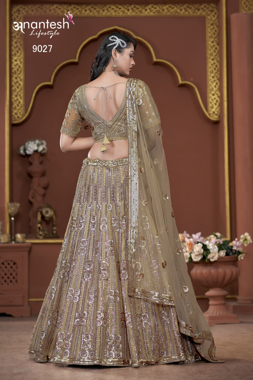 9027 Bridal Coulture 2025 Anantesh Premium Net Readymade Lehenga Choli