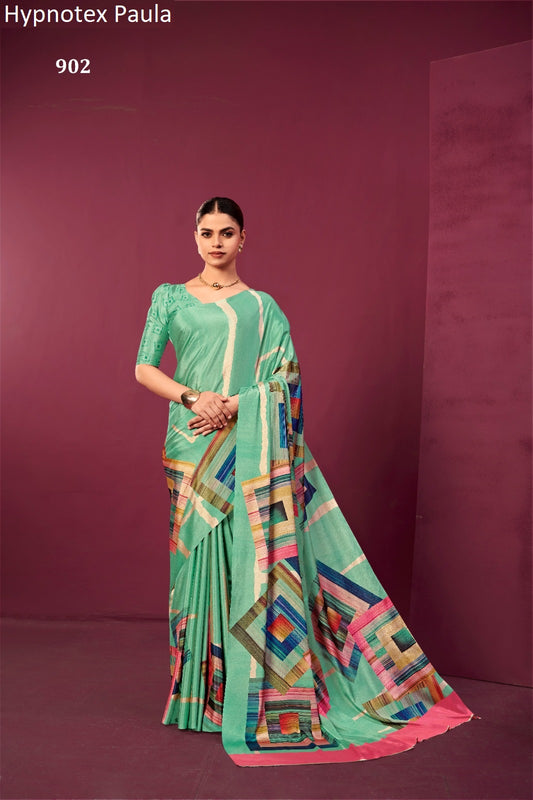 902 Paula Hypnotex Malai Silk Sarees
