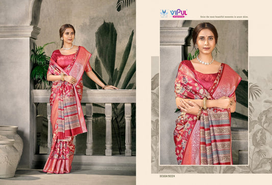 90324 Madhura Vol 2 Vipul Dola Silk Sarees