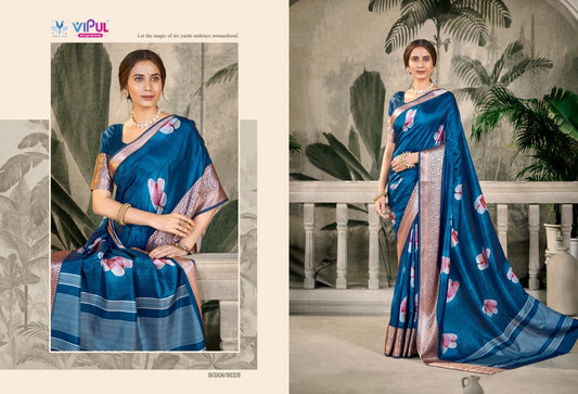 90328 Madhura Vol 2 Vipul Dola Silk Sarees