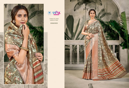 90329 Madhura Vol 2 Vipul Dola Silk Sarees