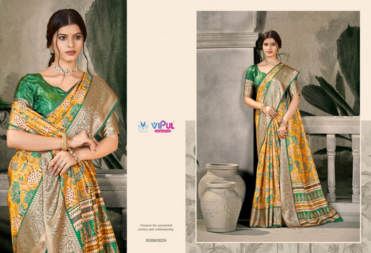 
90334 Madhura Vol 2 Vipul Dola Silk Sarees