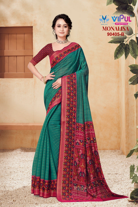 90405-B Vipul Mal Cotton Sarees