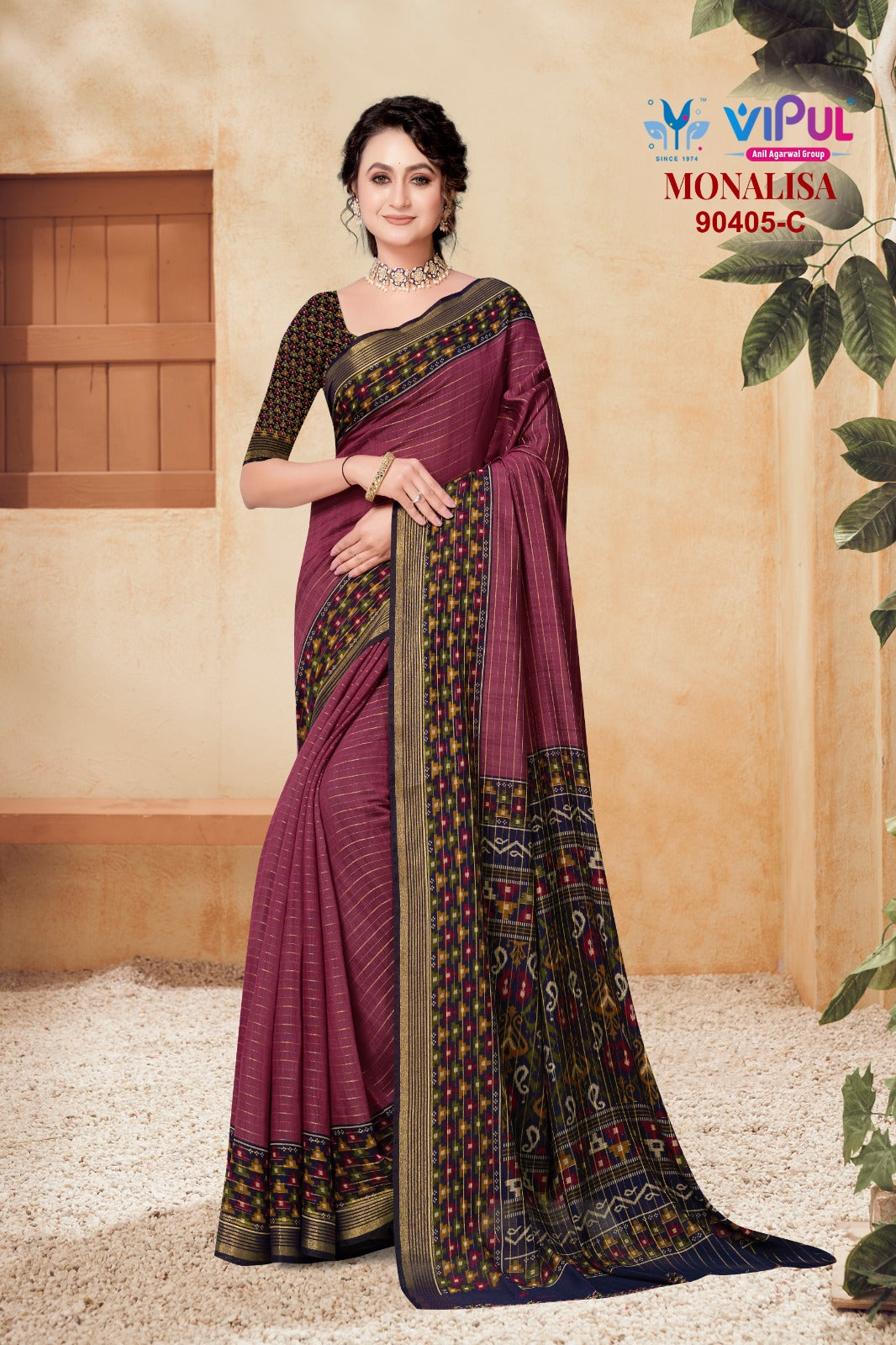 90405-C Vipul Mal Cotton Sarees