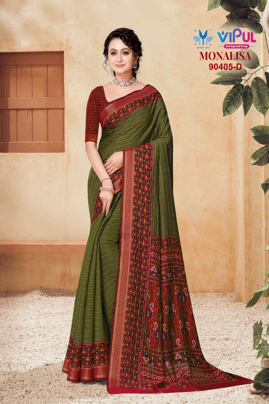 90405-D Vipul Mal Cotton Sarees
