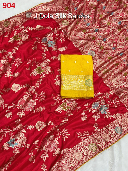 904 J Dola Silk Sarees