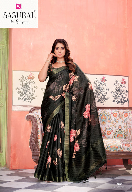 905 Amirah Sasural Soft Silk Sarees