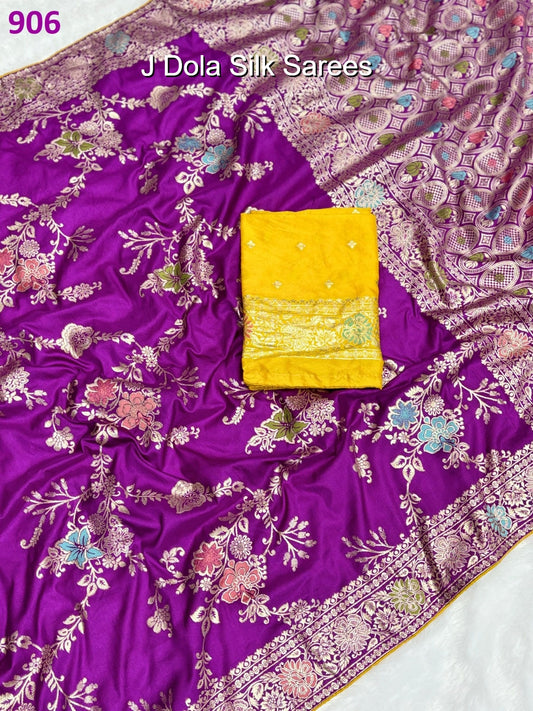 906 J Dola Silk Sarees