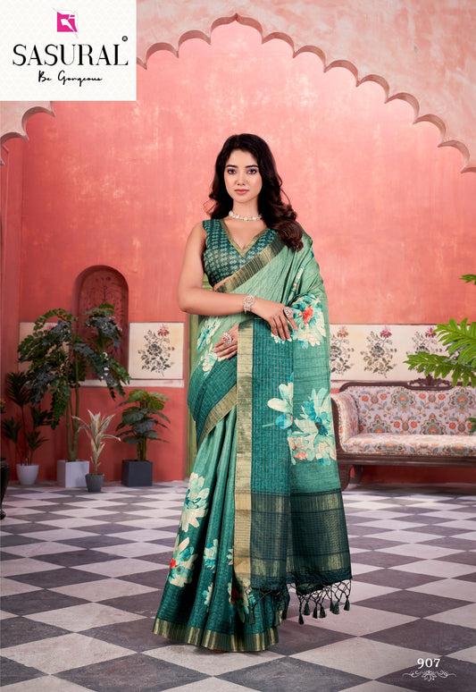 907 Amirah Sasural Soft Silk Sarees