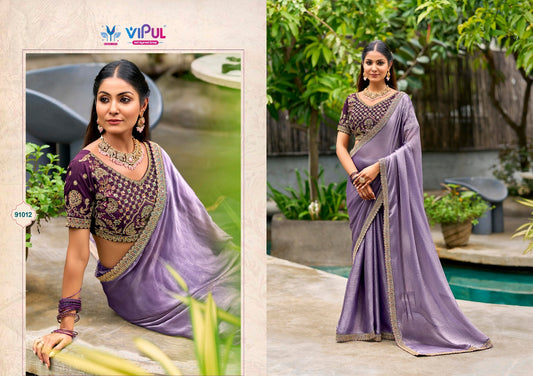 91012 Amaira Vol 1 Vipul Chiffon Sarees