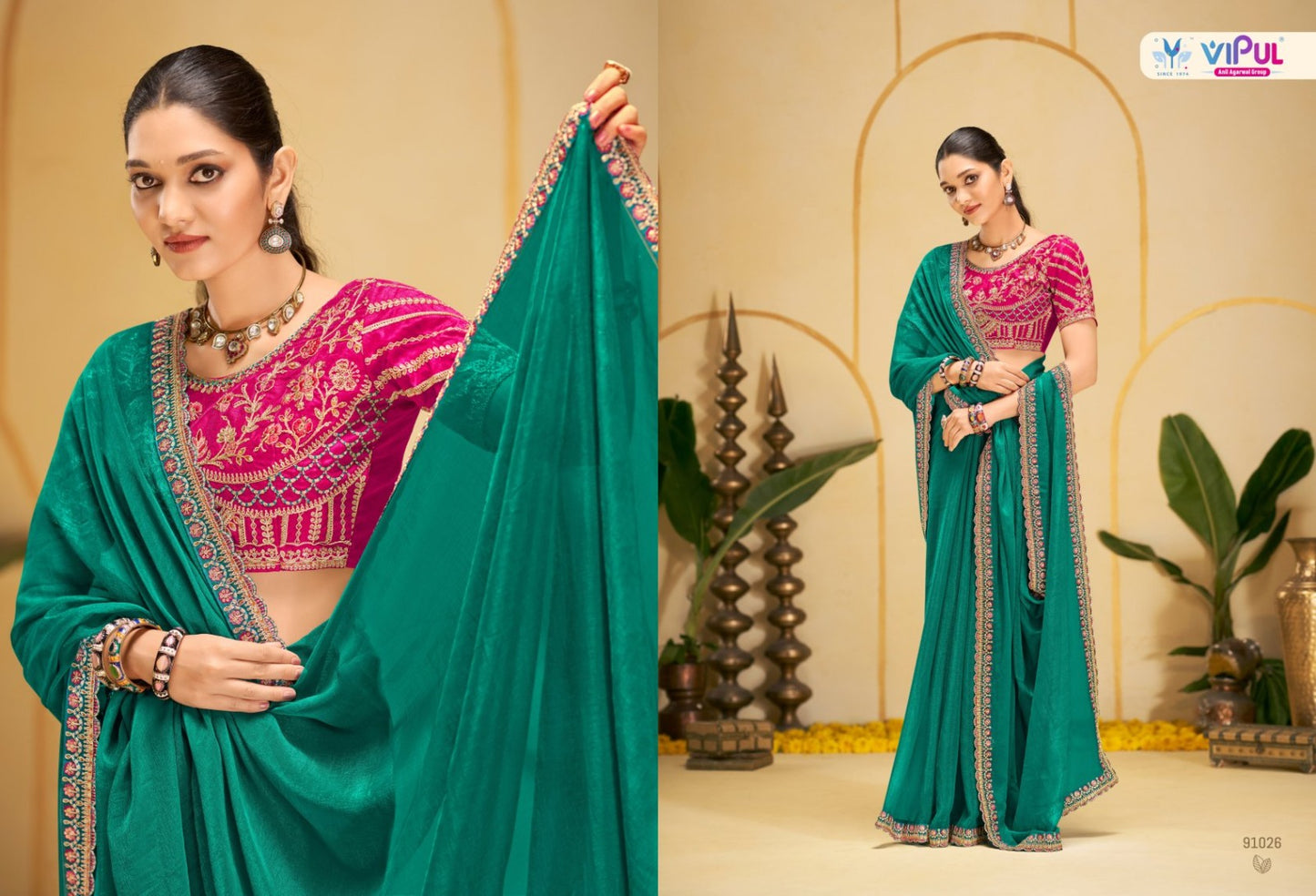 91026 Amaira Vol 2 Vipul Chiffon Sarees