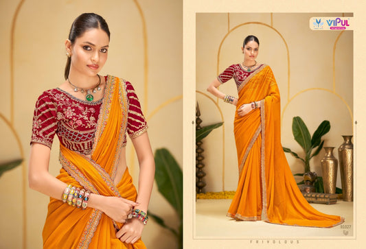 91027 Amaira Vol 2 Vipul Chiffon Sarees