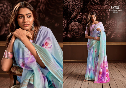 181001 Gangotri Silk Rajpath Sarees