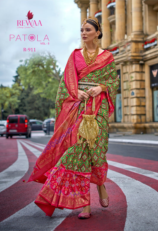 R-911 Patola Vol 5 Rewaa Sarees