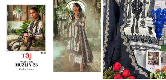417 Taj Creations Pakistani Salwar Suits