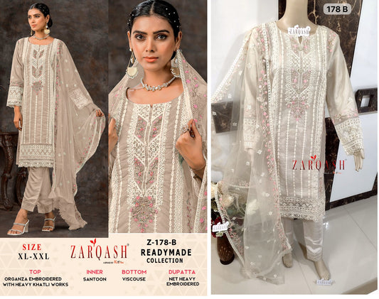 178B Zarqash Pakistani Readymade Suits
