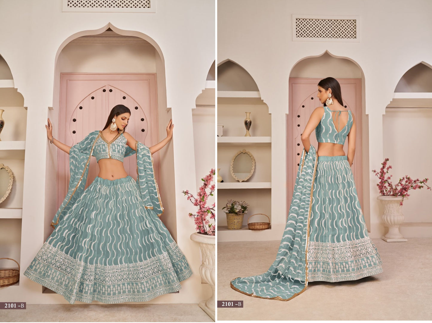 2101B Kelaya Vol 1 Narayani Fashion House Lehenga Choli