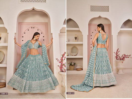 2101B Kelaya Vol 1 Narayani Fashion House Lehenga Choli