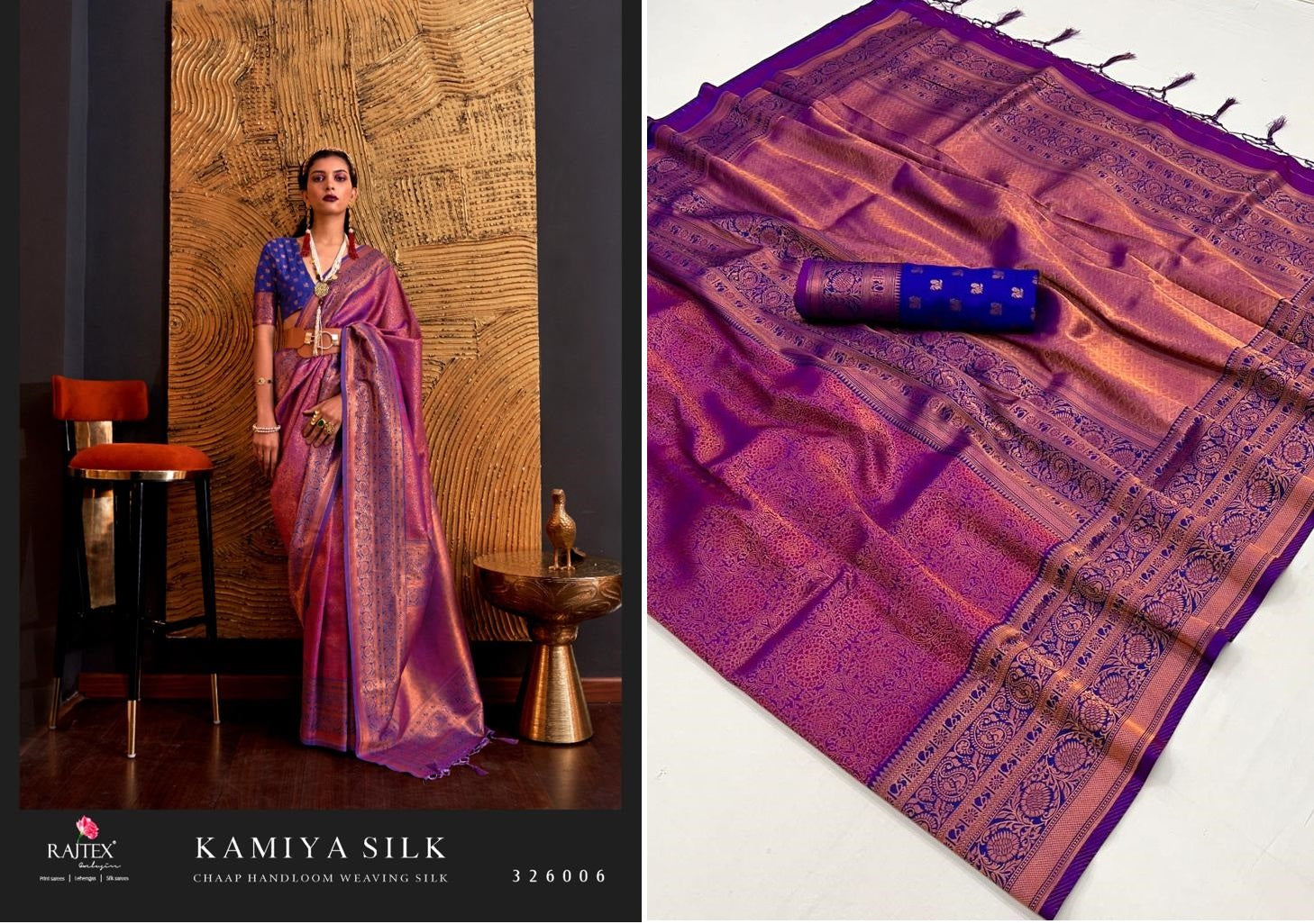 326006 Kamiya Rajtex Sarees