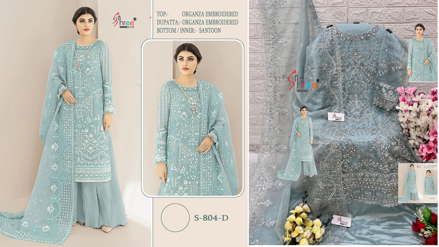804D Shree Fabs Pakistani Salwar Suits