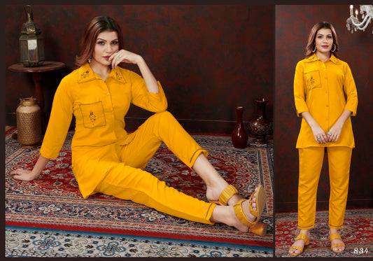834 Karigari Vol 1 Moksh Co Ord Set