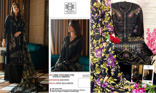 244A Mushq Pakistani Salwar Suits